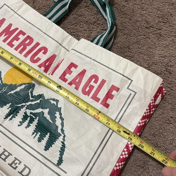 Set of  2 AE Shoppers Totes-Made from Recycled Plastic Bottles - Picture 10 of 13